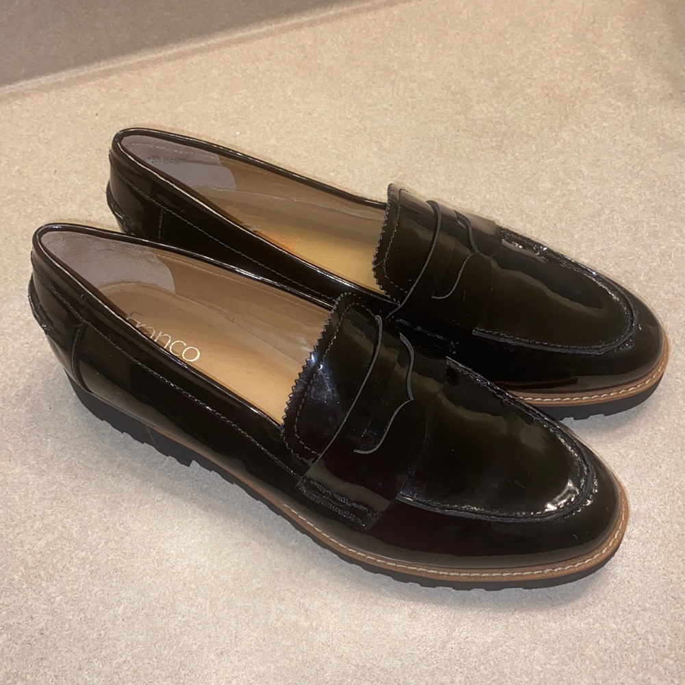 Franco Sarto Black Loafer